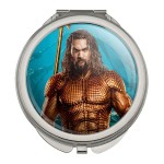 GRAPHICS & MORE Aquaman Movie Jason Mamoa Full Costume Compact Travel Purse Handbag Makeup Mirror