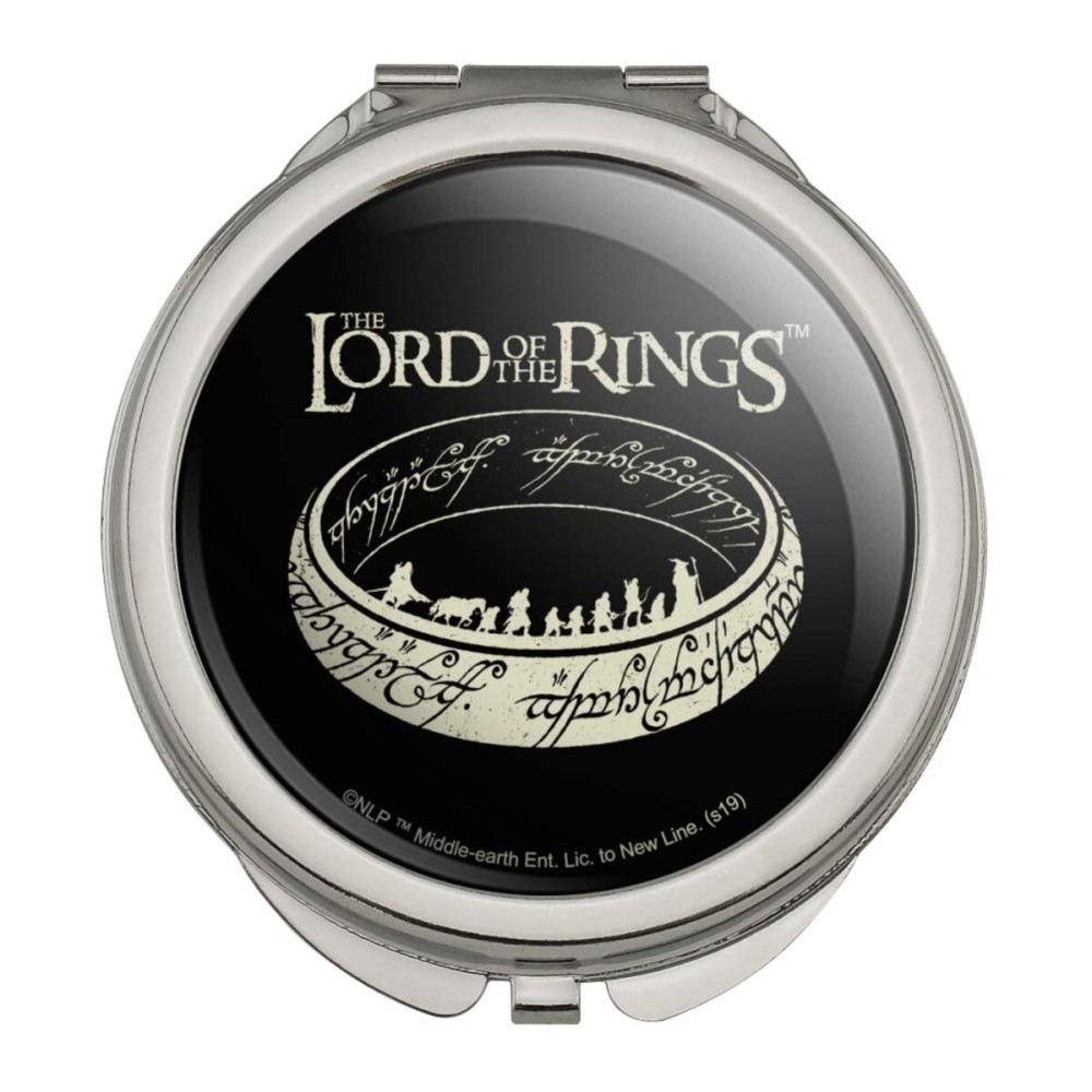 GRAPHICS & MORE The LORD of The RINGS The Journey Compact Travel Purse Handbag Makeup Mirror