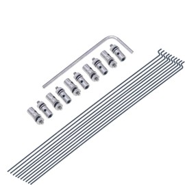 20pcs Adjustable Pushrod Connector Linkage Stopper..