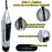 Platinum Pro by MANGROOMER - New Advanced Nose Trimmer, Ear Hair Trimmer and Eyebrow Trimmer with Bonus Light and Exclusive Storage Case!
