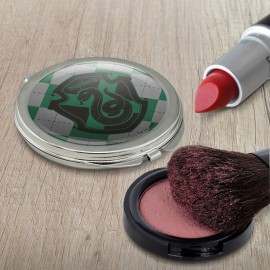 GRAPHICS & MORE Harry Potter Slytherin Plaid Sigil Compact Travel Purse Handbag Makeup Mirror