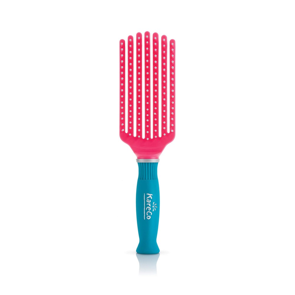 KareCo Tangle Buster Brush, Detangler for All Hair Types, Small in Teal and Pink KareCo Tangle Buster Brush, Detangler for All Hair Types, Small in Teal and Pink