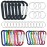 20 Pack Carabiners Clips with Keychain D Ring Caribeaner Clip Hook for Backpack Water Bottle Key Home RV Outdoor Small Item (3 Style)