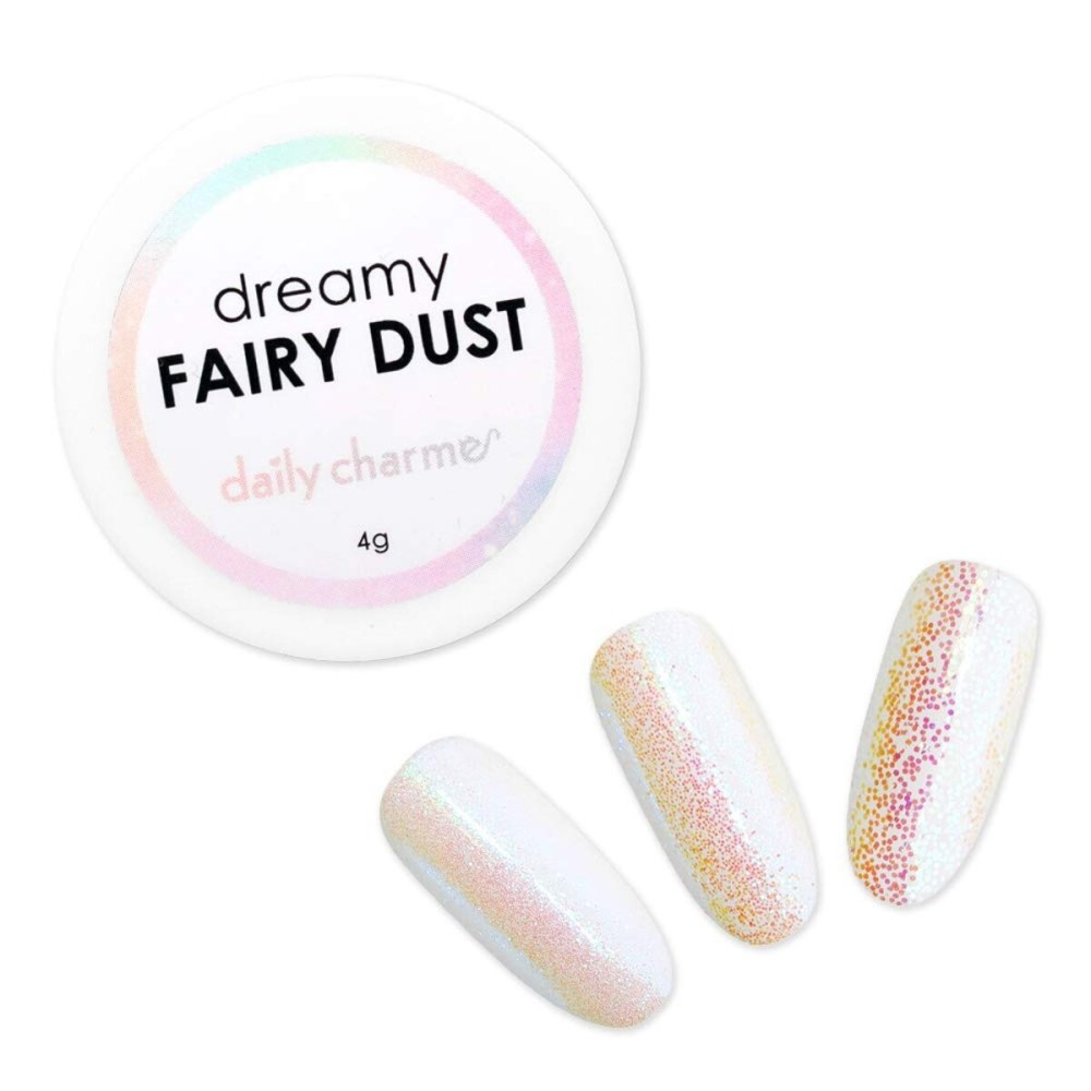 DAILY CHARME Dreamy Fairy Dusy Nail Art Glitter, Iridescent Nail Art Glitter Decoration, Ultra Sparkly Mermaid Nail Glitter, Home DIY/Nail Salon Manicure (0.008 Glitter Dust) DAILY CHARME Dreamy Fairy Dusy Nail Art Glitter, Iridescent Nail Art Glitter Decoration, Ultra Sparkly Mermaid Nail Glitter, Home DIY/Nail Salon Manicure (0.008 Glitter Dust)