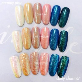 DAILY CHARME Dreamy Fairy Dusy Nail Art Glitter, Iridescent Nail Art Glitter Decoration, Ultra Sparkly Mermaid Nail Glitter, Home DIY/Nail Salon Manicure (0.008 Glitter Dust) DAILY CHARME Dreamy Fairy Dusy Nail Art Glitter, Iridescent Nail Art Glitter Decoration, Ultra Sparkly Mermaid Nail Glitter, Home DIY/Nail Salon Manicure (0.008 Glitter Dust)