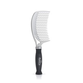 KareCo Detangling Tangle Buster Comb, Silver