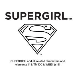 Supergirl TV Series Logo Stainless Steel Manicure Pedicure Grooming Beauty Care Travel Kit