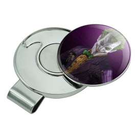 GRAPHICS & MORE Batman Arkham Asylum Video Game Joker Golf Hat Clip with Magnetic Ball Marker