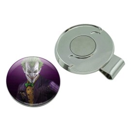 GRAPHICS & MORE Batman Arkham Asylum Video Game Joker Golf Hat Clip with Magnetic Ball Marker
