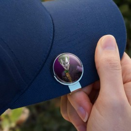 GRAPHICS & MORE Batman Arkham Asylum Video Game Joker Golf Hat Clip with Magnetic Ball Marker