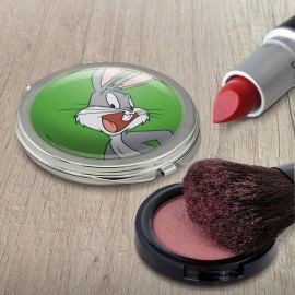 GRAPHICS & MORE Looney Tunes Bugs Bunny Compact Travel Purse Handbag Makeup Mirror
