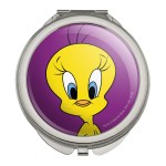 GRAPHICS & MORE Looney Tunes Tweety Bird Compact Travel Purse Handbag Makeup Mirror
