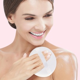 5 Pack Extra Large Body Powder Puff and Container, Soft Cotton 4.13 Inch Dusting Puffs with Washable Round Container for Woman Baby Body Face Loose Powder 5 Pack Extra Large Body Powder Puff and Container, Soft Cotton 4.13 Inch Dusting Puffs with Washable Round Container for Woman Baby Body Face Loose Powder