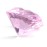 Nail Art Display Diamond, 2 Colors Glass Crystal Base,Shiny Decoration Manicure Accessories Display Tools for Hand Model Shoot Ornament(Pink)