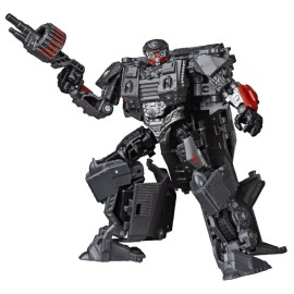 Transformers Toys Studio Series 50 Deluxe The Last Knight Movie WWII Autobot Hot Rod Action Figure - Ages 8 & Up, 4.5