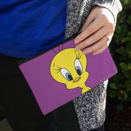 Looney Tunes Tweety Bird Makeup Cosmetic Bag Organizer Pouch