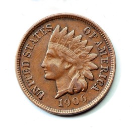 American Coin Treasures Indian Head Penny Coin Pewter Western Hair Barrette | Genuine United States One Cent Coin | Hair Accessory | Certificate of Authenticity
