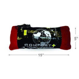 ComfortPlus 3-in-1 Premium Travel Blanket (Burgundy)