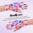 ManiGlovz - The Original UPF 50+ UV Light Protective Nail Gloves | Gel Manicure Gloves and Anti UV Fingerless Gloves for Women | Can be Used as Sun Protection Gloves for Driving | Lipstick and Lashes