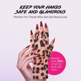 ManiGlovz - The Original UPF 50+ UV Light Protective Nail Gloves | Gel Manicure Gloves and Anti UV Fingerless Gloves for Women | Can be Used as Sun Protection Gloves for Driving | Lipstick and Lashes ManiGlovz - The Original UPF 50+ UV Light Protective Nail Gloves | Gel Manicure Gloves and Anti UV Fingerless Gloves for Women | Can be Used as Sun Protection Gloves for Driving | Lipstick and Lashes