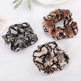 6 Pack Leopard Print Hair Scrunchies Animal Print Slap Bracelet Ponytail Holder Elastic Hair Bands Wrist Line Fabric Scrunchy Hair Ties for Show/Sleepover Party 6 Pack Leopard Print Hair Scrunchies Animal Print Slap Bracelet Ponytail Holder Elastic Hair Bands Wrist Line Fabric Scrunchy Hair Ties for Show/Sleepover Party
