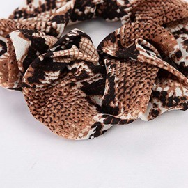 6 Pack Leopard Print Hair Scrunchies Animal Print Slap Bracelet Ponytail Holder Elastic Hair Bands Wrist Line Fabric Scrunchy Hair Ties for Show/Sleepover Party 6 Pack Leopard Print Hair Scrunchies Animal Print Slap Bracelet Ponytail Holder Elastic Hair Bands Wrist Line Fabric Scrunchy Hair Ties for Show/Sleepover Party