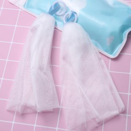 5PCS Exfoliating Foaming Net Premium Effective Easy Maker Face and Body Face Cleansing Soap