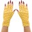 ManiGlovz - The Original UPF 50+ UV Light Protective Nail Gloves | Gel Manicure Gloves and Anti UV Fingerless Gloves for Women | Can be Used as Sun Protection Gloves for Driving | Happy Daze