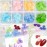 Minejin Nail Art Dried Flowers 3D Design Natural Real Dry Flower Sticker Tips Accessories 12 Colors