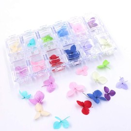 Minejin Nail Art Dried Flowers 3D Design Natural Real Dry Flower Sticker Tips Accessories 12 Colors Minejin Nail Art Dried Flowers 3D Design Natural Real Dry Flower Sticker Tips Accessories 12 Colors