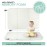 Foldable Travel Pack n Play Mattress Pad with Bag, Waterproof Portable Mini Crib Mattresses, Baby Bed Playpen Memory Foam Topper, Playard Pen Accessories, Traveling Case Included