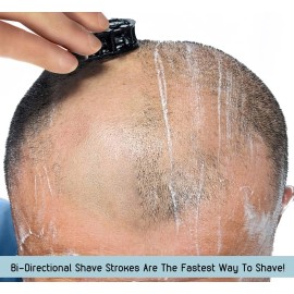 Premium Omnishaver with Cartridge Kit - The Fastest Way to Shave Head, Legs, Arms, Body|an Alternative to Disposable Shaving Razors Self Cleans & Strops During Use with Durable Blade|Bald Head Shaver Premium Omnishaver with Cartridge Kit - The Fastest Way to Shave Head, Legs, Arms, Body|an Alternative to Disposable Shaving Razors Self Cleans & Strops During Use with Durable Blade|Bald Head Shaver