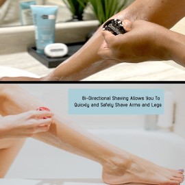 Premium Omnishaver with Cartridge Kit - The Fastest Way to Shave Head, Legs, Arms, Body|an Alternative to Disposable Shaving Razors Self Cleans & Strops During Use with Durable Blade|Bald Head Shaver Premium Omnishaver with Cartridge Kit - The Fastest Way to Shave Head, Legs, Arms, Body|an Alternative to Disposable Shaving Razors Self Cleans & Strops During Use with Durable Blade|Bald Head Shaver