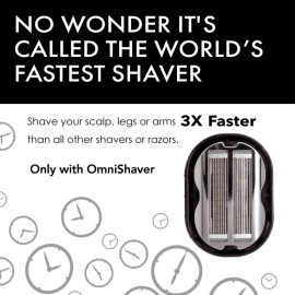 Premium Omnishaver with Cartridge Kit - The Fastest Way to Shave Head, Legs, Arms, Body|an Alternative to Disposable Shaving Razors Self Cleans & Strops During Use with Durable Blade|Bald Head Shaver Premium Omnishaver with Cartridge Kit - The Fastest Way to Shave Head, Legs, Arms, Body|an Alternative to Disposable Shaving Razors Self Cleans & Strops During Use with Durable Blade|Bald Head Shaver