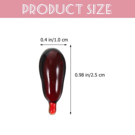 Happyyami 30pcs Fake Blood Pill Vampire Capsules Horror Funny Trick Toys for Halloween Fancy Dress Joke Party Trick Favors