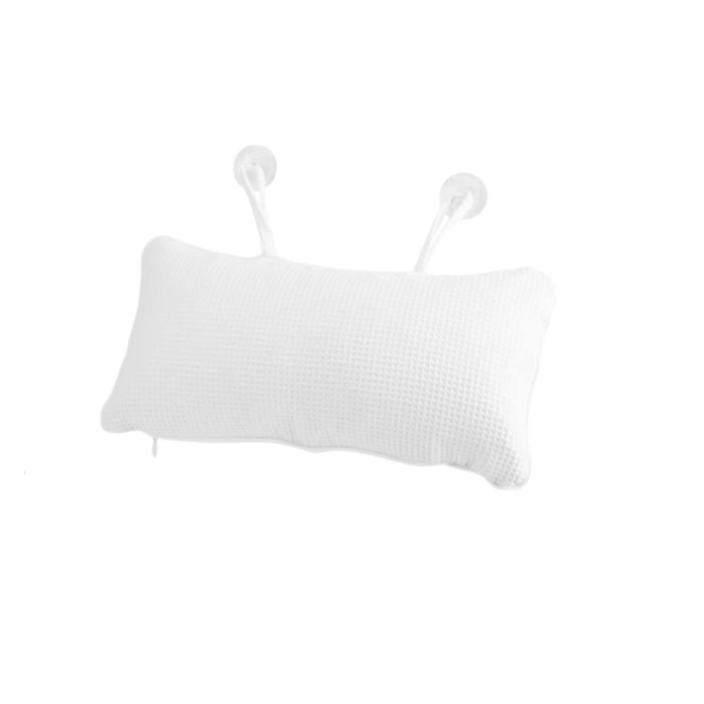 Focket Bath Pillow,Non-Slip Soft PVC Inflated Bathtub Spa Pillow Bath Cushion with Suction Cups,Helps Support Neck for All Bathtub,Hot Tub,Jacuzzi and Home Spa(White) Focket Bath Pillow,Non-Slip Soft PVC Inflated Bathtub Spa Pillow Bath Cushion with Suction Cups,Helps Support Neck for All Bathtub,Hot Tub,Jacuzzi and Home Spa(White)