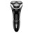 Electric Razor for Men, SweetLF Cordless 3D Rotary Shaver, Waterproof Wet & Dry, Type C Charging, Plug & Play, Rechargeable with Pop-up Trimmer, (Includes 3 Extra Blades), Black