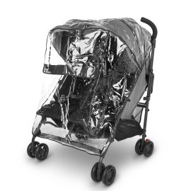UPPAbaby G-Link and G-Link V2 Rain Shield Waterproof and Windproof Coverage Ventilated Design Quick Attachment Easy Access to Child