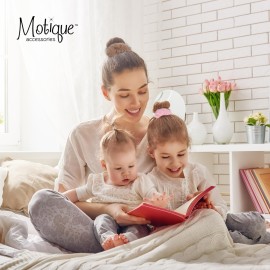 Small Fuzzy Fur Scrunchies Furry Pony Holder - Set of 2 - Light Grey