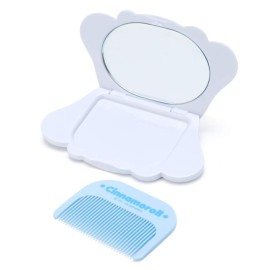 Sanrio Cinnamoroll Face Mirror & Comb Character Sanrio Cinnamoroll Face Mirror & Comb Character