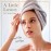 myHomeBody Hair Towel Wrap, Luxury Quick Drying Turban, Ultra Soft Absorbent Charcoal Fiber Cap, with Coconut Shell Button - Gray