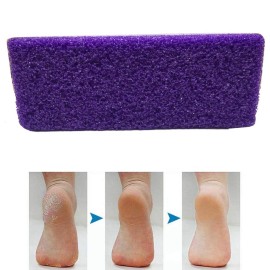 4 Pcs Foot Exfoliator Pedicure Tool Foot Callus Remover Scrubber (Purple) 4 Pcs Foot Exfoliator Pedicure Tool Foot Callus Remover Scrubber (Purple)
