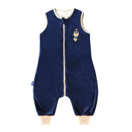 Sincere ililmmoe Baby Sleep Sack Spring Autumn Warm Infant Walking Sleeping Bag with Legs Wearable Blankets Pajamas 6months-4Years Navy/L