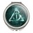 GRAPHICS & MORE Harry Potter Deathly Hallows Logo Compact Travel Purse Handbag Makeup Mirror