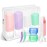 Vitog Travel Bottles for Toiletries Leak Proof Silicone Set TSA Approved Travel Size Containers Refillable Accessories Lotion Shampoo Conditioner Bottles with Toiletry Bag for Outdoor