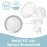 [6-Count] Papablic Duckbill Valves for Spectra and Medela, Replaceable Duckbill Valves for Spectra S1 Spectra S2 valves and Medela Pump in Style, BPA/DEHP Free White