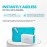 Instantly Ageless - Instant Face Lift Cream - Skin Care for Anti Aging face cream - Instant Under Eye Bags Remover - Facelift in a Box of 25 Vials with Makeup Bag