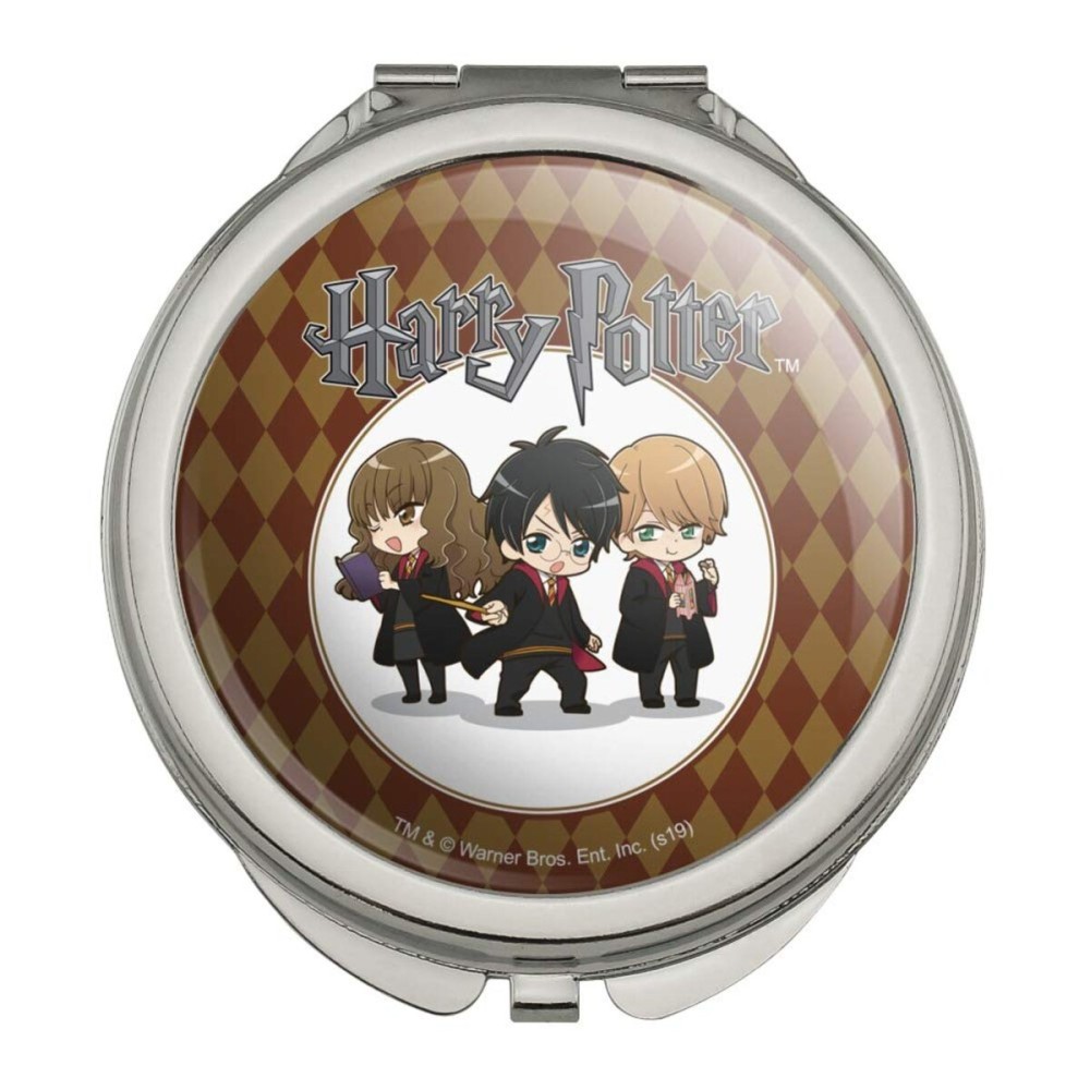 GRAPHICS & MORE Harry Potter Anime Characters Compact Travel Purse Handbag Makeup Mirror