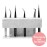 Lash Extension Supplies Tweezer Holder Stand GEMERRY Eyelash Extension Supplies Accessories Tools Acrylic Display Storage 8 Pcs Tweezers Shelf Holder (Marbling)
