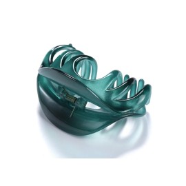 Youxuan 4 Inch Hair Claw for Women, Pretty Clip, Grip for Thick Hair, Niagara Blue Youxuan 4 Inch Hair Claw for Women, Pretty Clip, Grip for Thick Hair, Niagara Blue